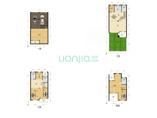 盛新公寓 5室2厅4卫 349平方
