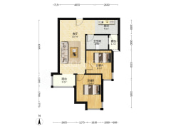 天伦湾 园林社区 集中供暖 保利物业-涿州天伦湾一期户型图