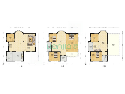 长堤西路 6室3厅5卫 268平方
