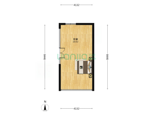 世界城广场 1室0厅0卫 51平方