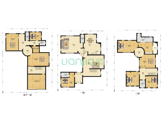 保利垄上六区 8室3厅6卫 565平方