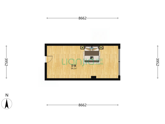 吉田商务广场 1室0厅0卫 45平方