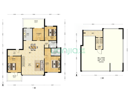 龙翔奥城云玺 4室1厅2卫 143平方