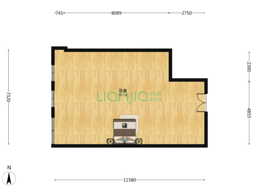 盛伟大厦 1室0厅0卫 111平方