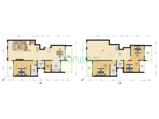 中天铭廷二期 4室2厅4卫 232平方