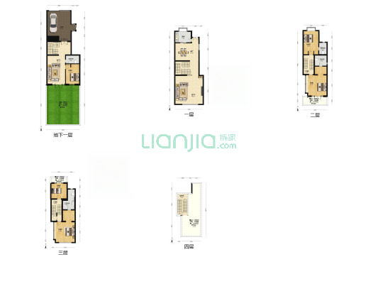誉天下二期 5室3厅4卫 382平方