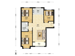 印象城，新小区，临火车站，近高铁，大三居，配套成熟-涿州鹏渤·印象城户型图
