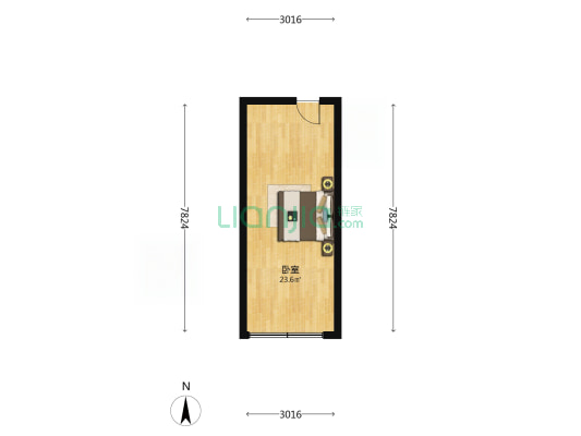 旭辉广场 1室0厅0卫 37平方