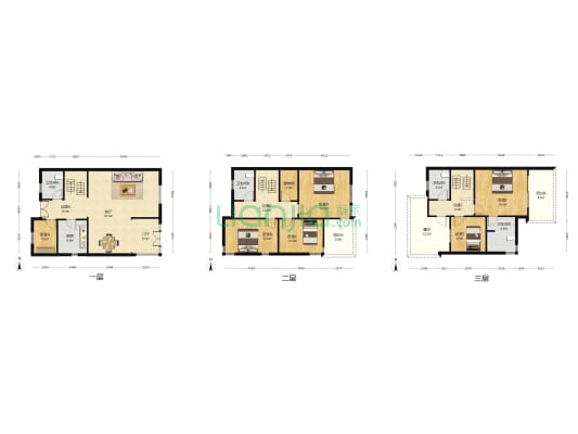 丰润花园别墅 6室1厅4卫 212平方