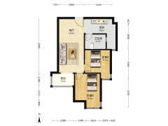 业主自住精装，带全屋家具家电，可直接拎包入住-涿州天伦湾一期户型图