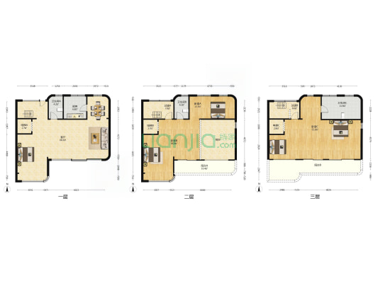 金联壹品 3室1厅3卫 332平方