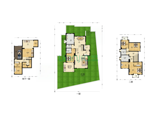 富力丹麦小镇B区 6室2厅4卫 361平方