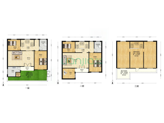 轻工公司家属院 5室2厅2卫 177平方