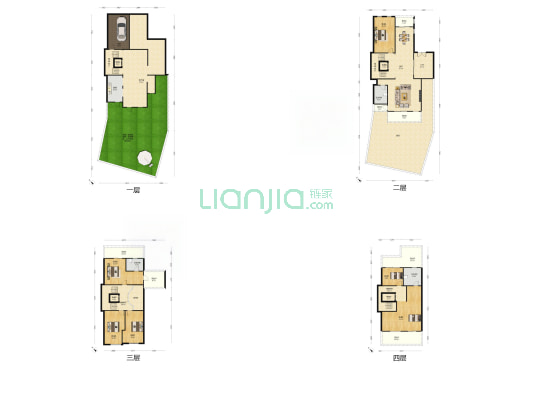 芙蓉西墅 6室1厅3卫 373平方