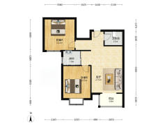 华阳路东段 交通便捷，免费停车，-涿州联合七号院户型图