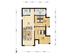 东南向的户型，采光好，户型好，视野好-涿州K2狮子城南区户型图