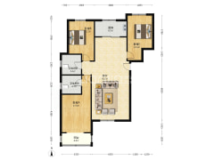 香港豪庭位于涿州市医院旁，838沿线-涿州香港豪庭户型图