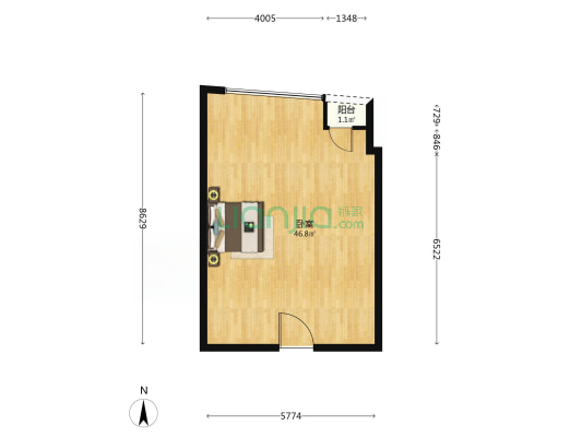 塔尖观邸 1室0厅0卫 79平方
