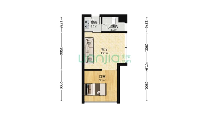 合正锦湖魅力城二手房实景图
