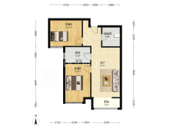 此房是涿州市一线的品质楼盘，花园式社区-涿州香邑溪谷玫瑰园户型图