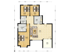 出售鸿坤理想湾洋房 楼层好 采光无遮挡-涿州鸿坤理想湾北区户型图