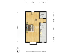 天保郦景 1室0厅 南-涿州天保郦景户型图