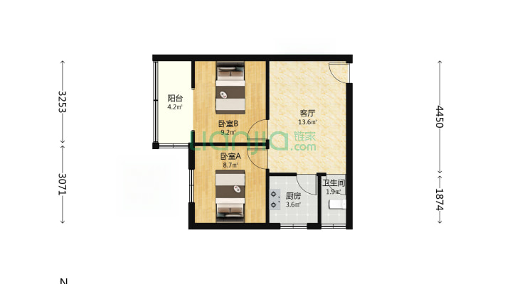 鼓楼南街174号二手房实景图