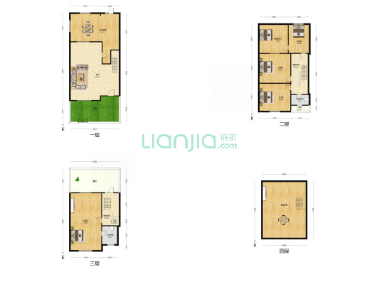 新塘商务园 5室1厅2卫 253平方