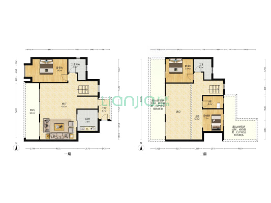 昱澜山 3室1厅2卫 151平方