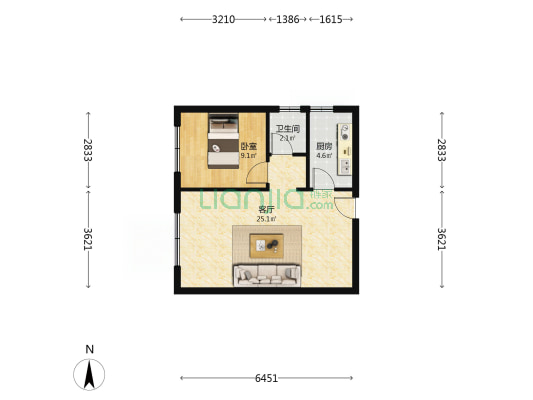 业主急售        看房提前联系-户型图
