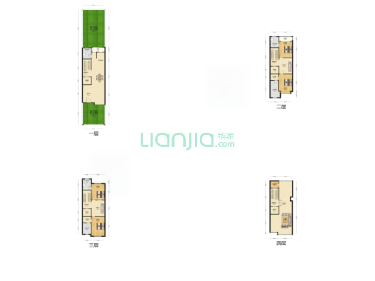 国瑞城瑞府 4室4厅5卫 249平方