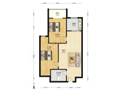 开发区范阳路政法街华泰豪庭两居出售-涿州华泰豪庭户型图
