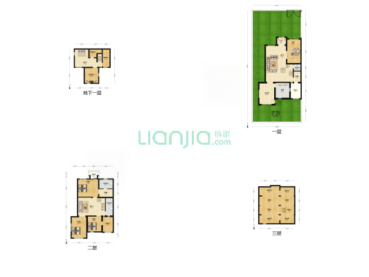 翠湖别墅D区 5室3厅3卫 185平方