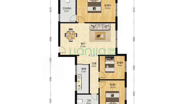泰康大厦二手房实景图