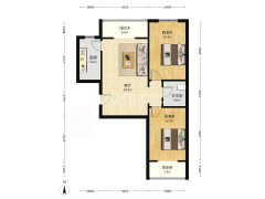大社区，集体供暖，小区绿化优美，交通便利-涿州水岸花城户型图