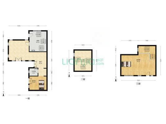 世茂龙湾国风十一期 2室1厅1卫 117平方