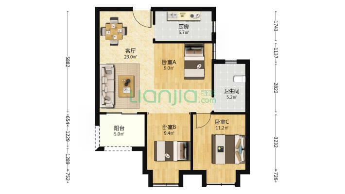交投逸景天宸二手房实景图
