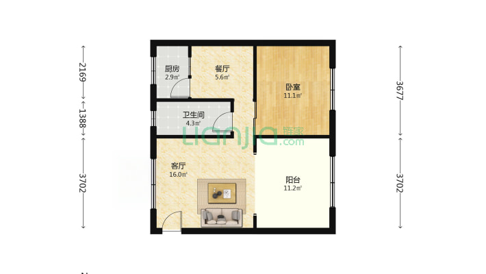 文化路90号院二手房实景图