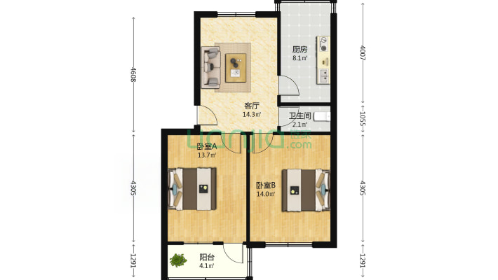 玉函路6号二手房实景图