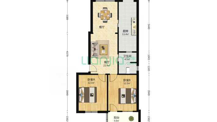豫章中学宿舍二手房实景图