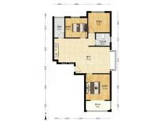 省园林社区 人车分流 刷卡进入 集中供暖 自住装修-涿州天伦湾一期户型图