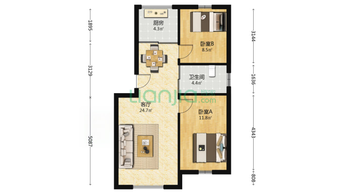 兵工花园二手房实景图