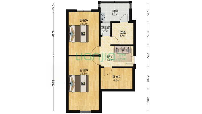 西建街59号二手房实景图