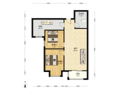 三义双塔片区，精装自住，天筑逸城南院范阳路沿线-涿州天筑逸城户型图