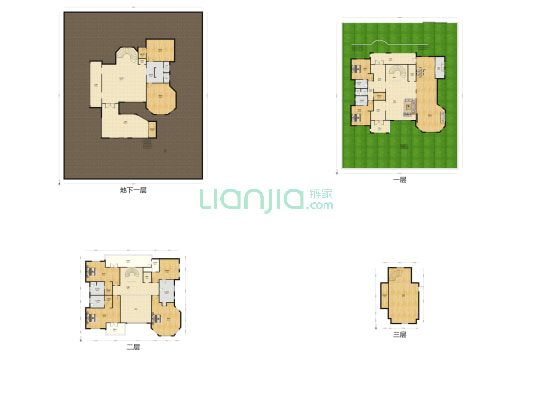 江南景园 5室1厅9卫 408平方