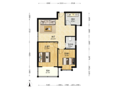 房本满五唯一，毛坯房 ，小区环境好-涿州翔天万和城户型图