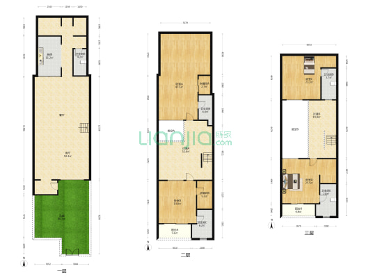 万科棠樾六期6C怡然庄 4室1厅5卫 159平方