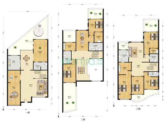 云海山庄 10室3厅6卫 225平方