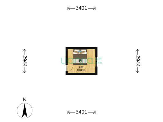 甘肃路(和平区) 1室0厅0卫 15平方