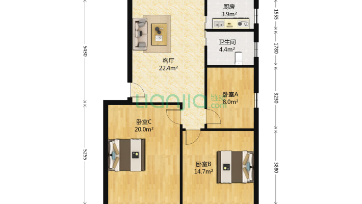 中村小区二手房实景图